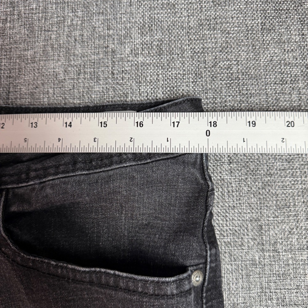 Mens Buffalo David Bitton Jeans | Waist 34 | Black Jackson Straight Stretch - Picture 10 of 16